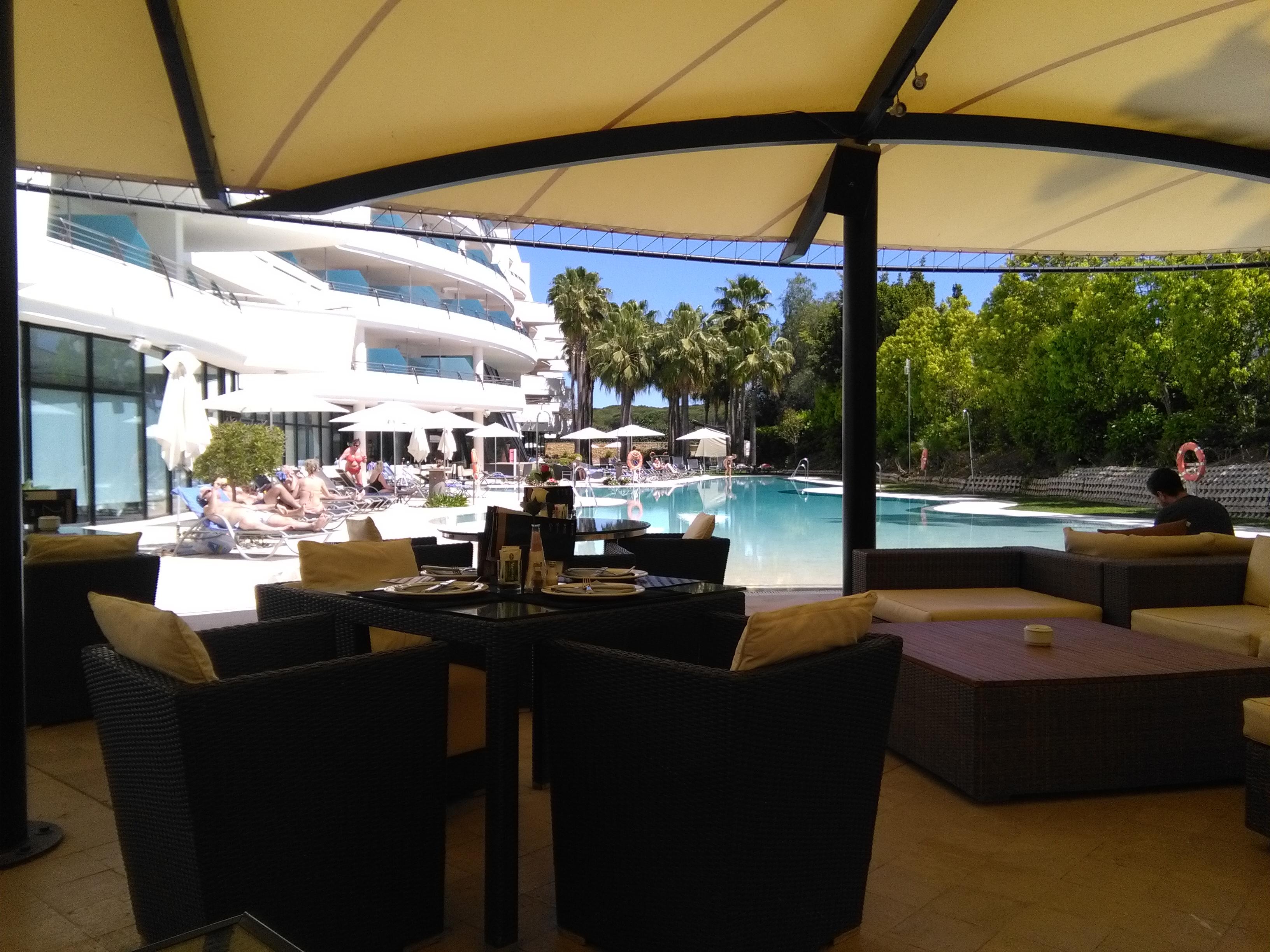 Senator Banus (Adults Only) Hotel Estepona Exterior photo The pool at the hotel